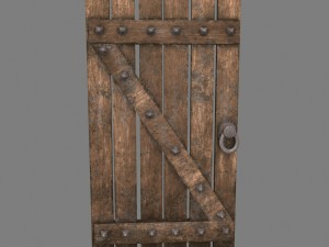 medievaldoor 3D Model