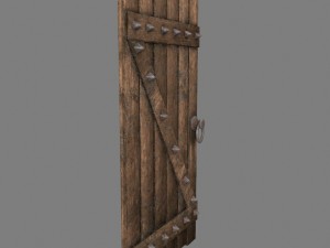 medievaldoor 3D Model