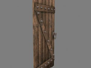 medievaldoor 3D Model