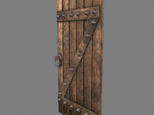 medievaldoor 3D Model