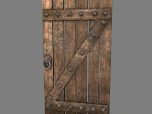 medievaldoor 3D Model