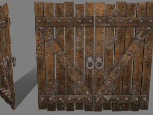 medievaldoor 3D Model
