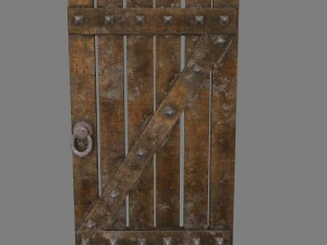 medievaldoor 3D Model