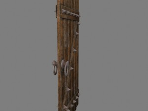 medievaldoor 3D मॉडल