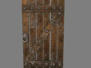 medievaldoor 3D Model