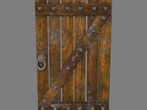 medievaldoor 3D Model