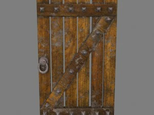 medievaldoor 3D Model