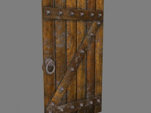 medievaldoor 3D Model