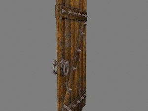 medievaldoor 3D Model