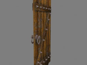 medievaldoor 3D Model