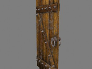 medievaldoor 3D Model