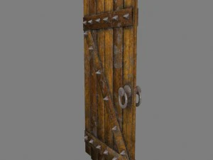 medievaldoor 3D Model