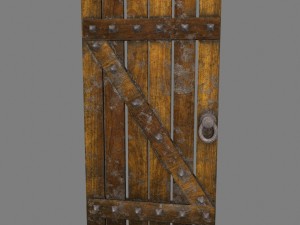 medievaldoor 3D Model