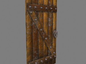 medievaldoor 3D Model