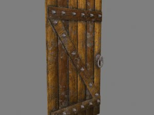 medievaldoor 3D Model