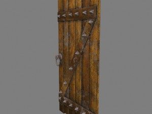 medievaldoor 3D Model