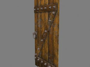 medievaldoor 3D Model