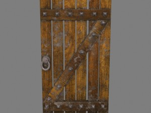 medievaldoor 3D Model