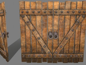 medievaldoor 3D Model