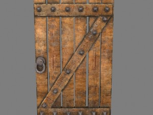 medievaldoor 3D Model