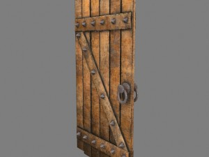medievaldoor 3D Model