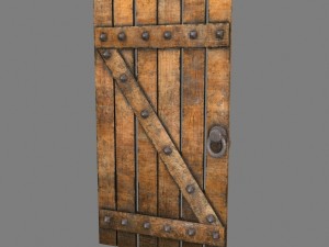 medievaldoor 3D Model
