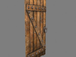 medievaldoor 3D Model