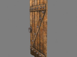 medievaldoor 3D Model