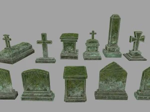 tombstone 3D Model