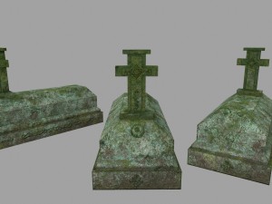 tombstone 3D 模型