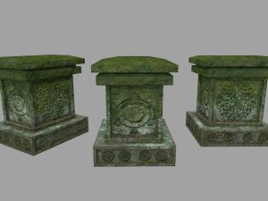 tombstone 3D 模型
