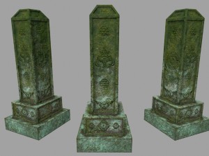 tombstone 3D 模型