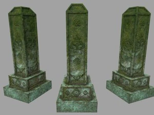 tombstone 3D Model