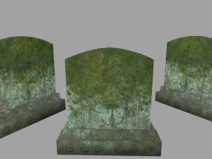 tombstone 3D 模型
