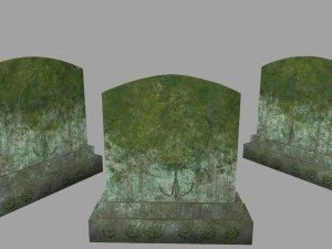 tombstone 3D Model