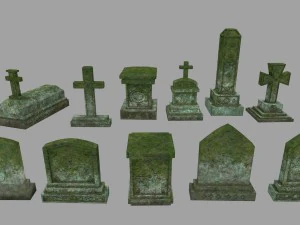 tombstone 3D Model