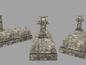 tombstone 3D Model