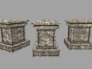 tombstone Modelo 3D