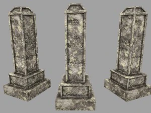tombstone 3D Model
