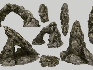 rocks 3D Model