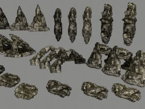 rocks 3D Model