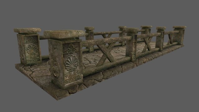 bridge Modelo 3D .c4d .max .obj .3ds .fbx .stl .blend