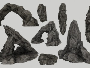 rocks Modelo 3D
