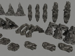 rocks 3D Model