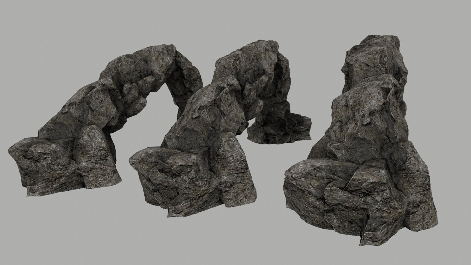 Rock modeling. Макет про горные породы. Пена 3д модель. Desert 3d model.