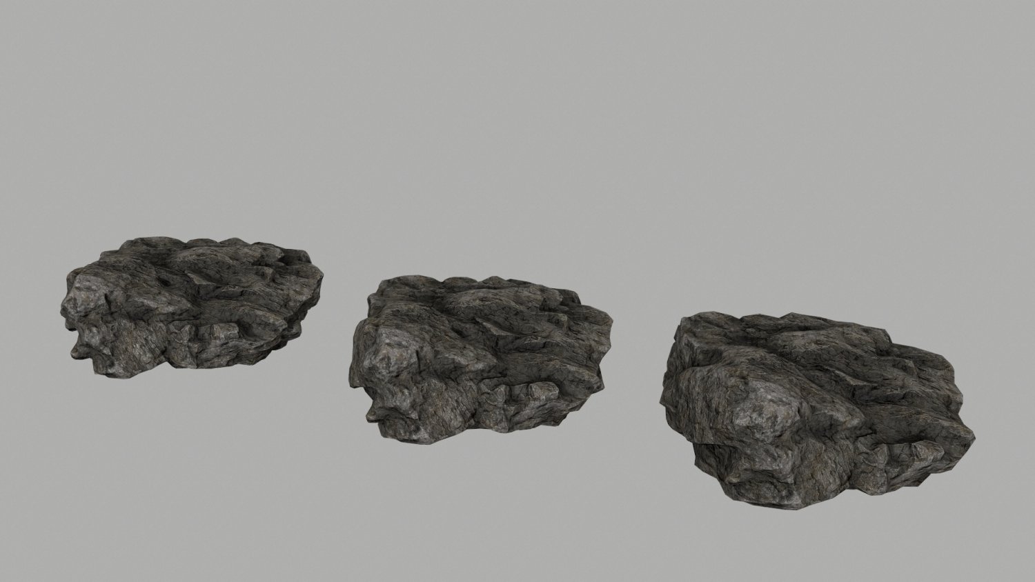 Rock modeling. Астероид 3d. Asteroid - III (2016).