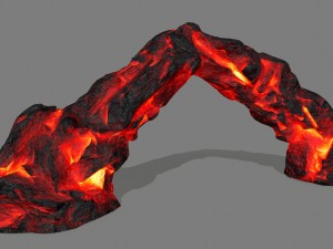 lava rocks 3D Модель