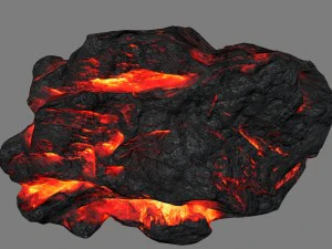 lava rocks 3D Model
