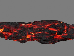 lava rocks 3D Модель