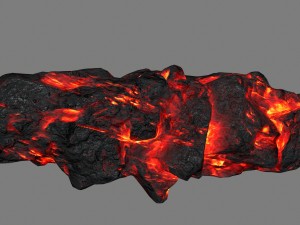 lava rocks 3D Модель